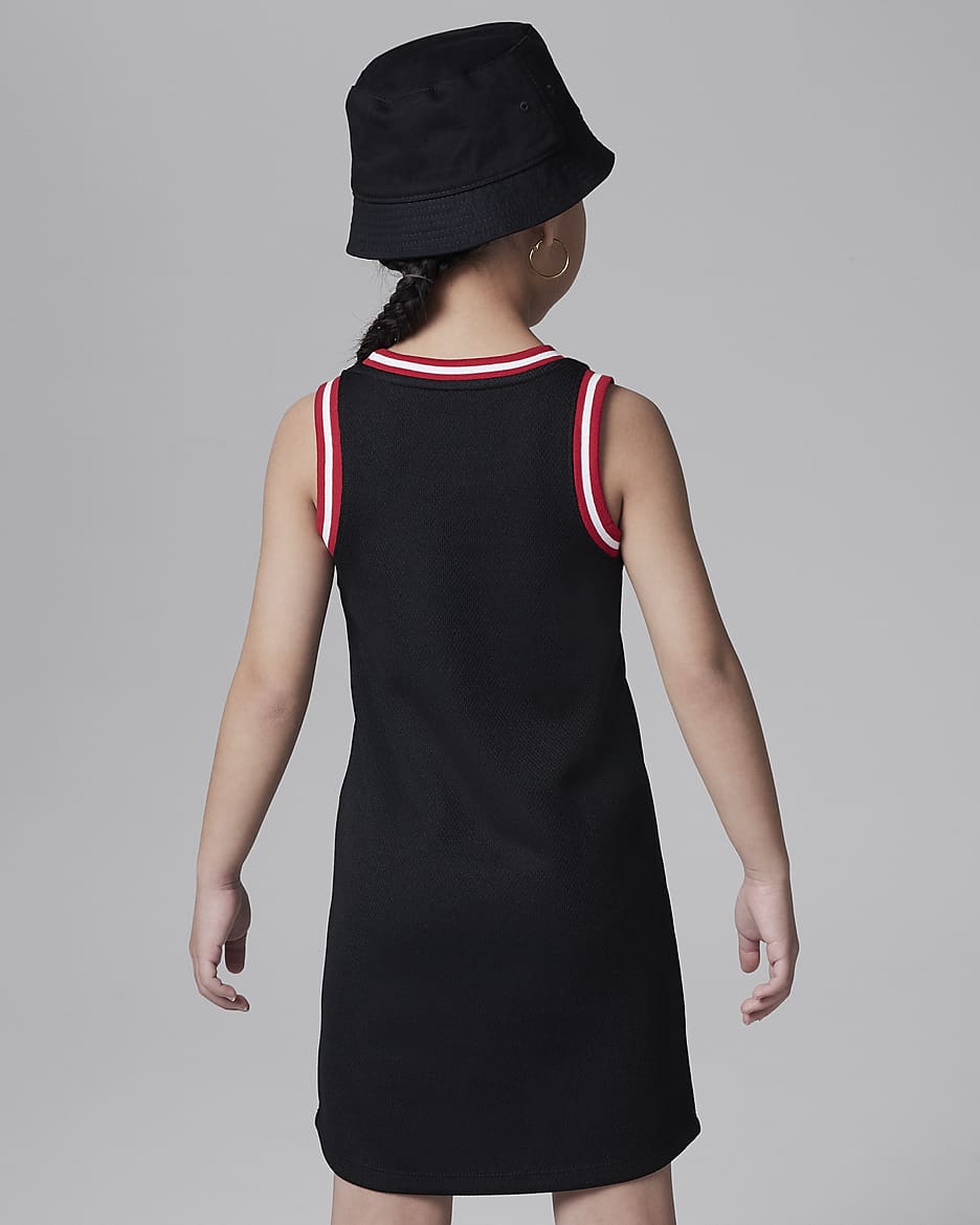 Jordan Little Girls 23 Jersey Dress Size 6 Black